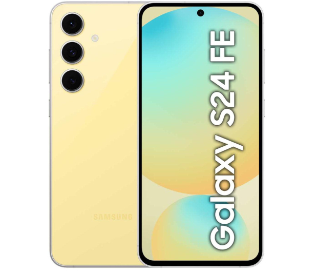 SAMSUNG Galaxy S24 FE 8/128GB Żółty (S721B) - 1278979 - zdjęcie